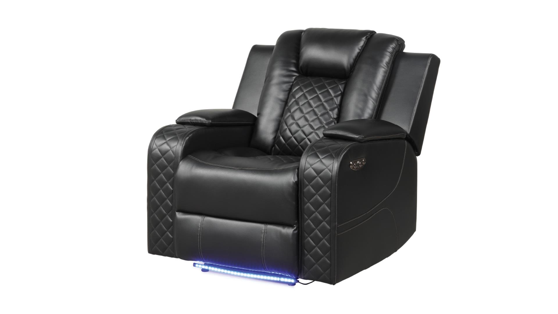 Benz Recliner Black