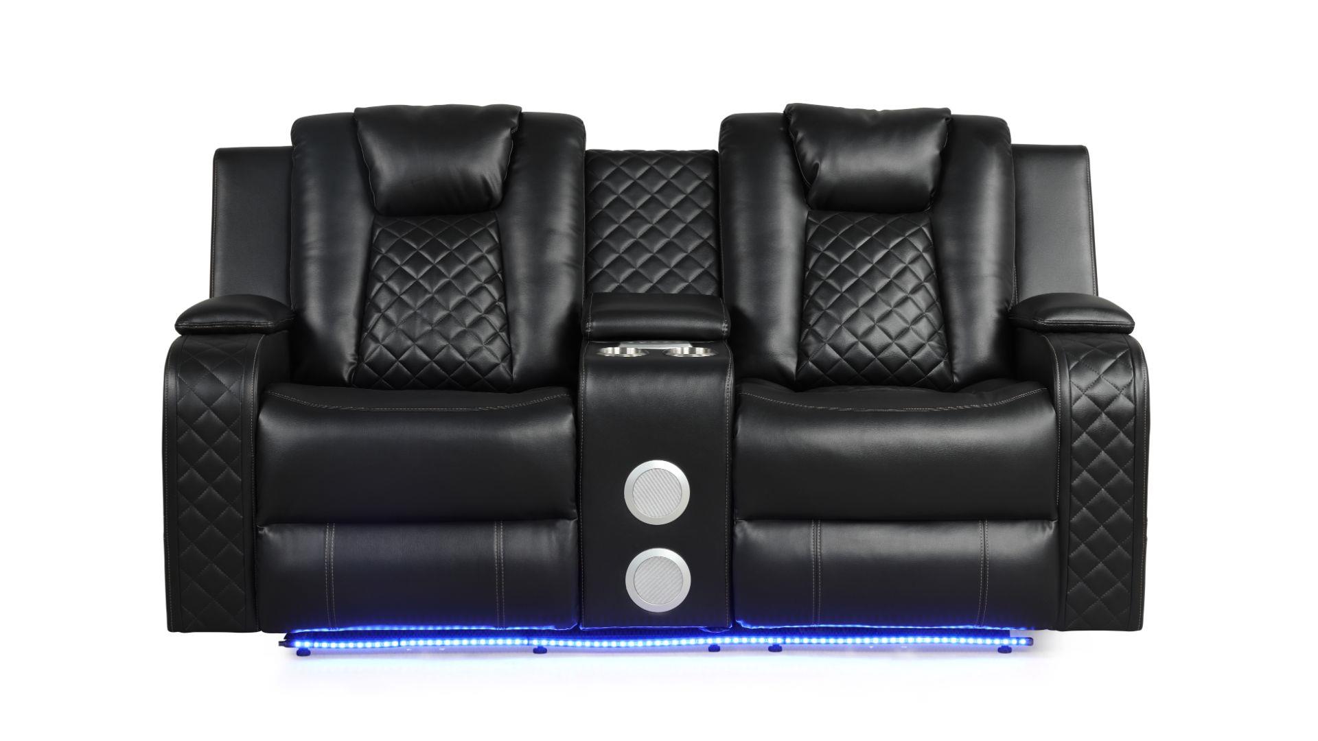 Benz Loveseat Black