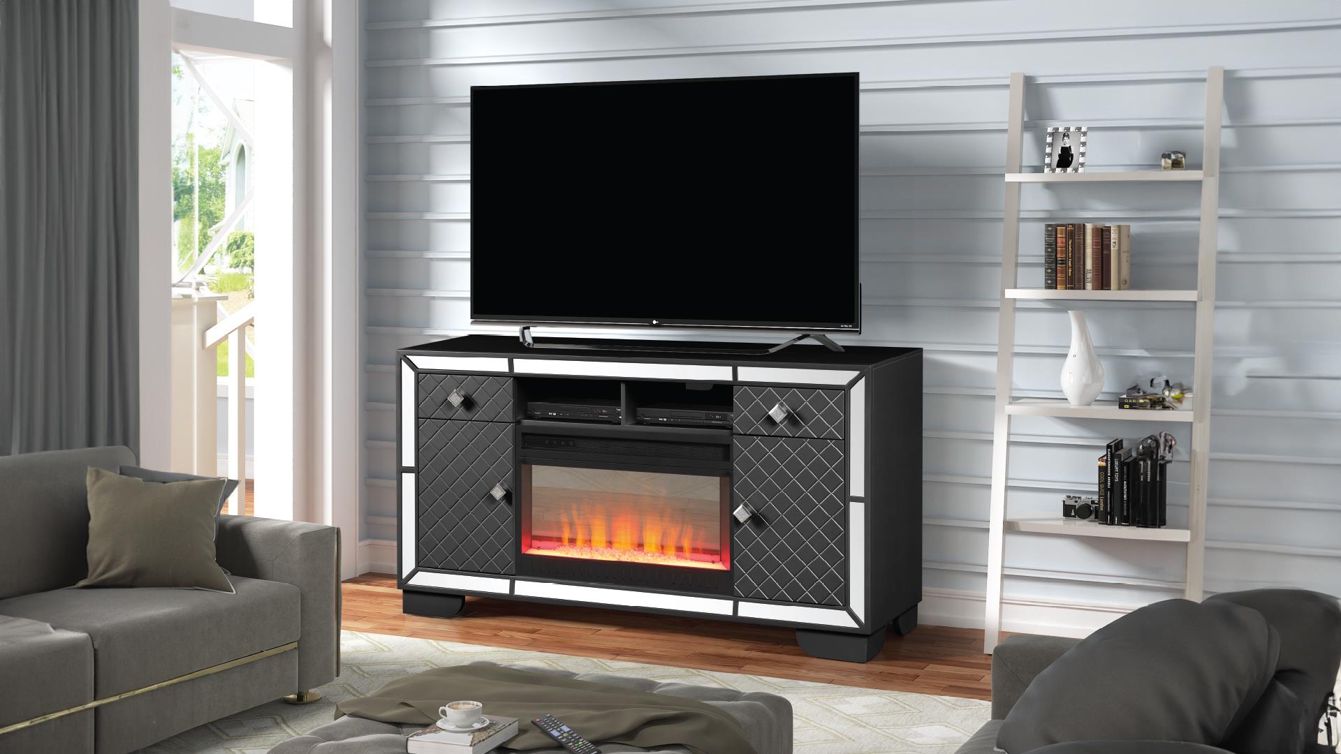 Madison Fire Place Black